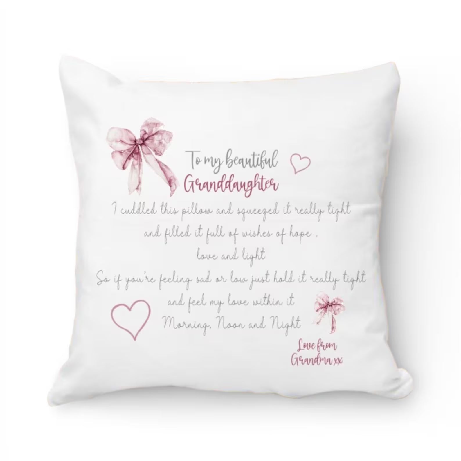 Personalised Cuddle Cushion
