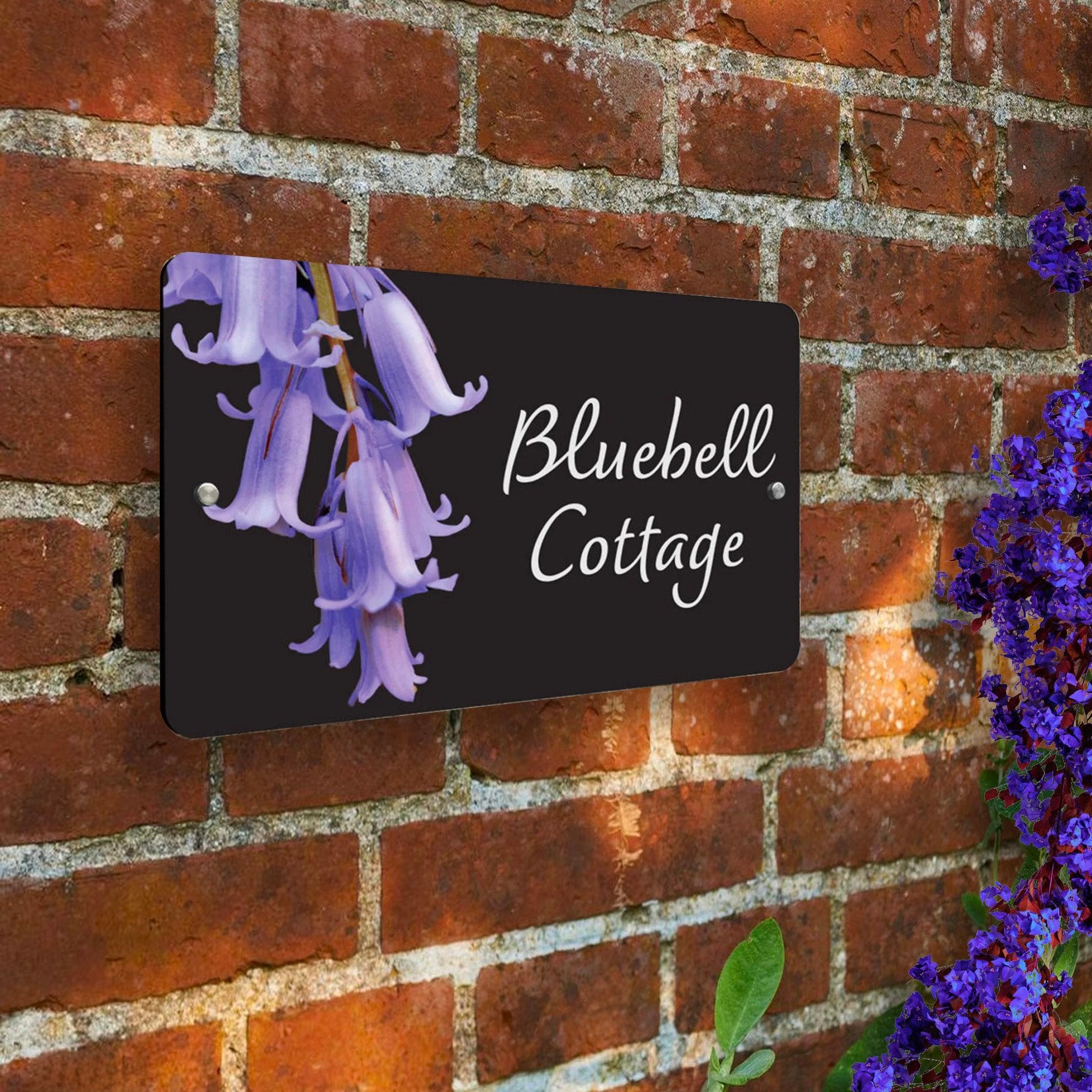 Bluebell House Sign