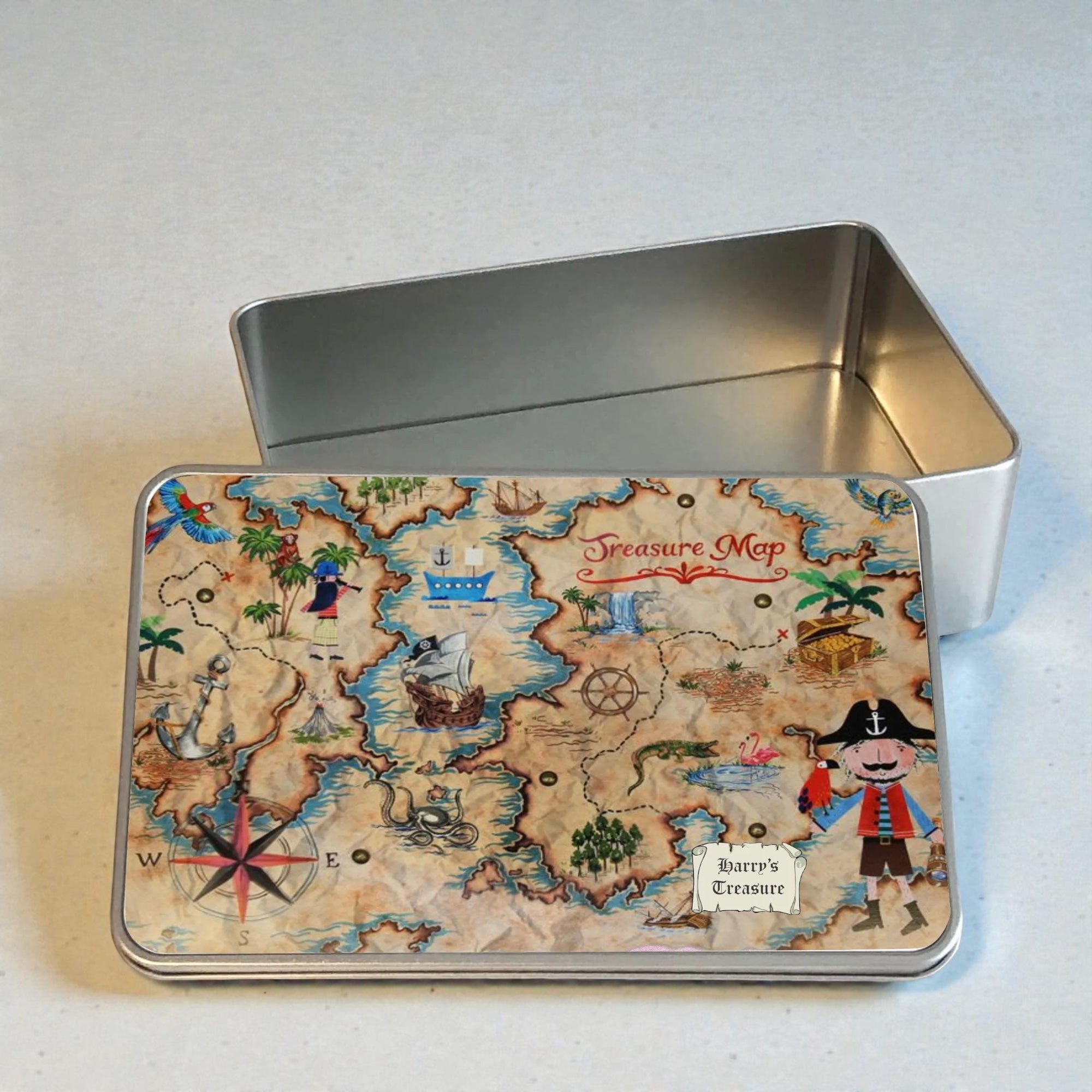 Personalised Treasure Tin