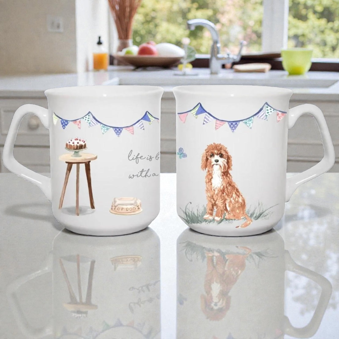Dog Breed Mug (Life is better...) 25+ Designs