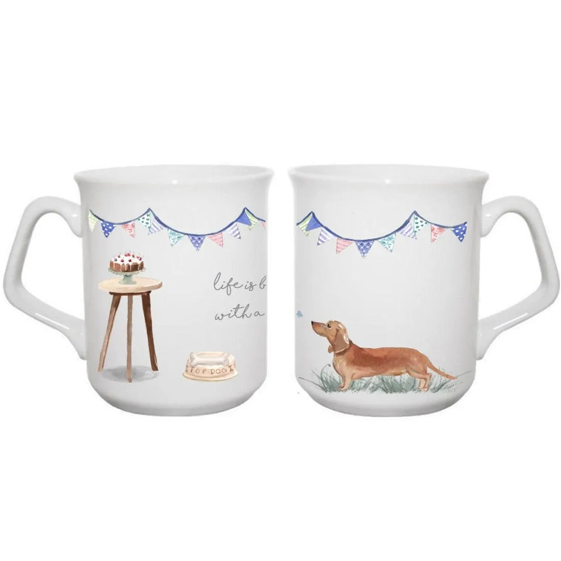 Dog Breed Mug (Life is better...) 25+ Designs