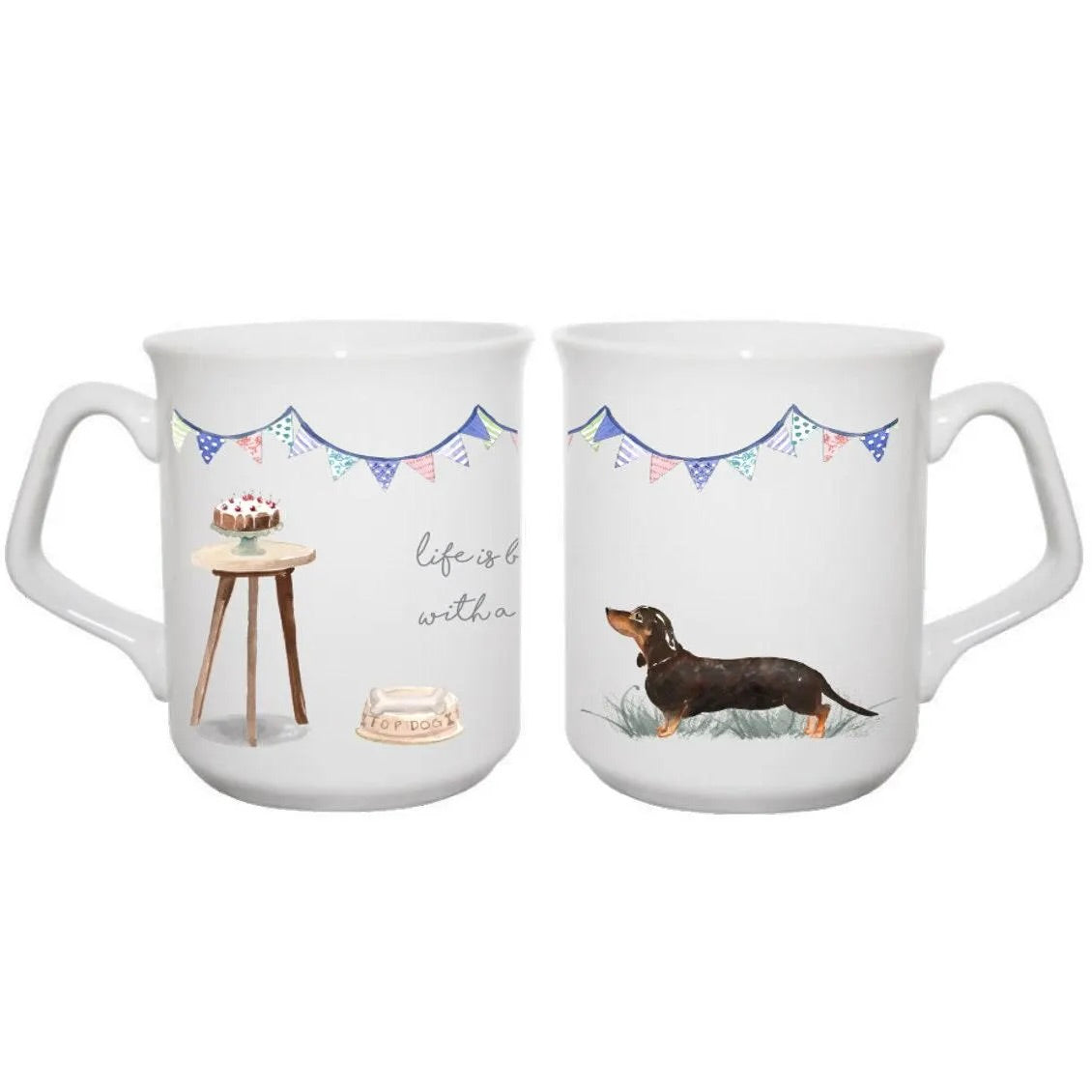 Dog Breed Mug (Life is better...) 25+ Designs